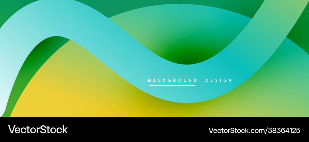 Abstract overlapping lines and circles geometric Vector Image