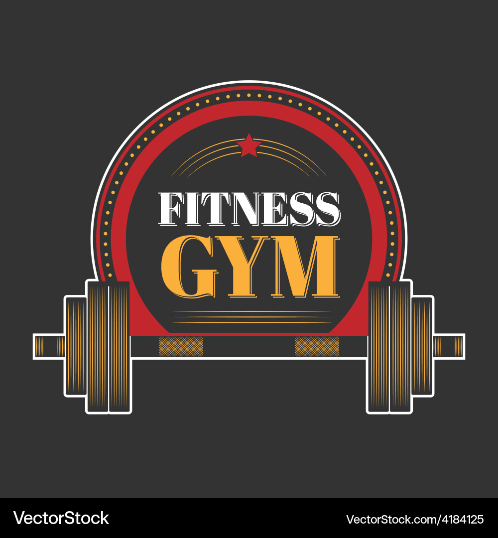 Logo for sport athletic club vector image