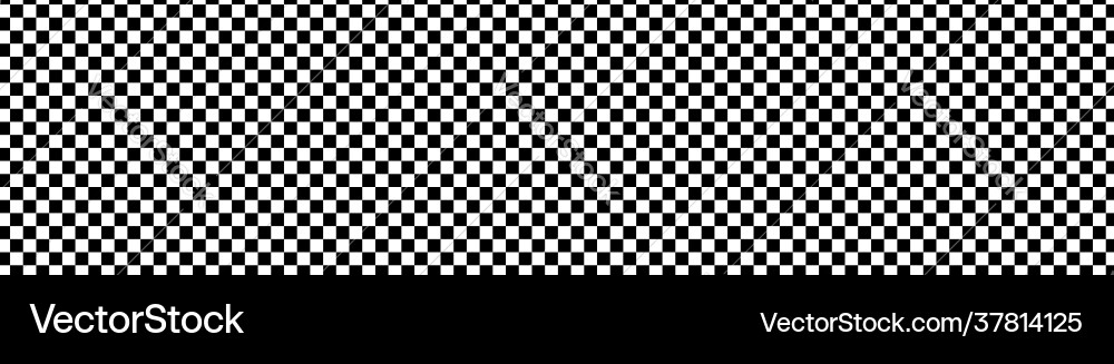 Wide format checkered pattern background Vector Image
