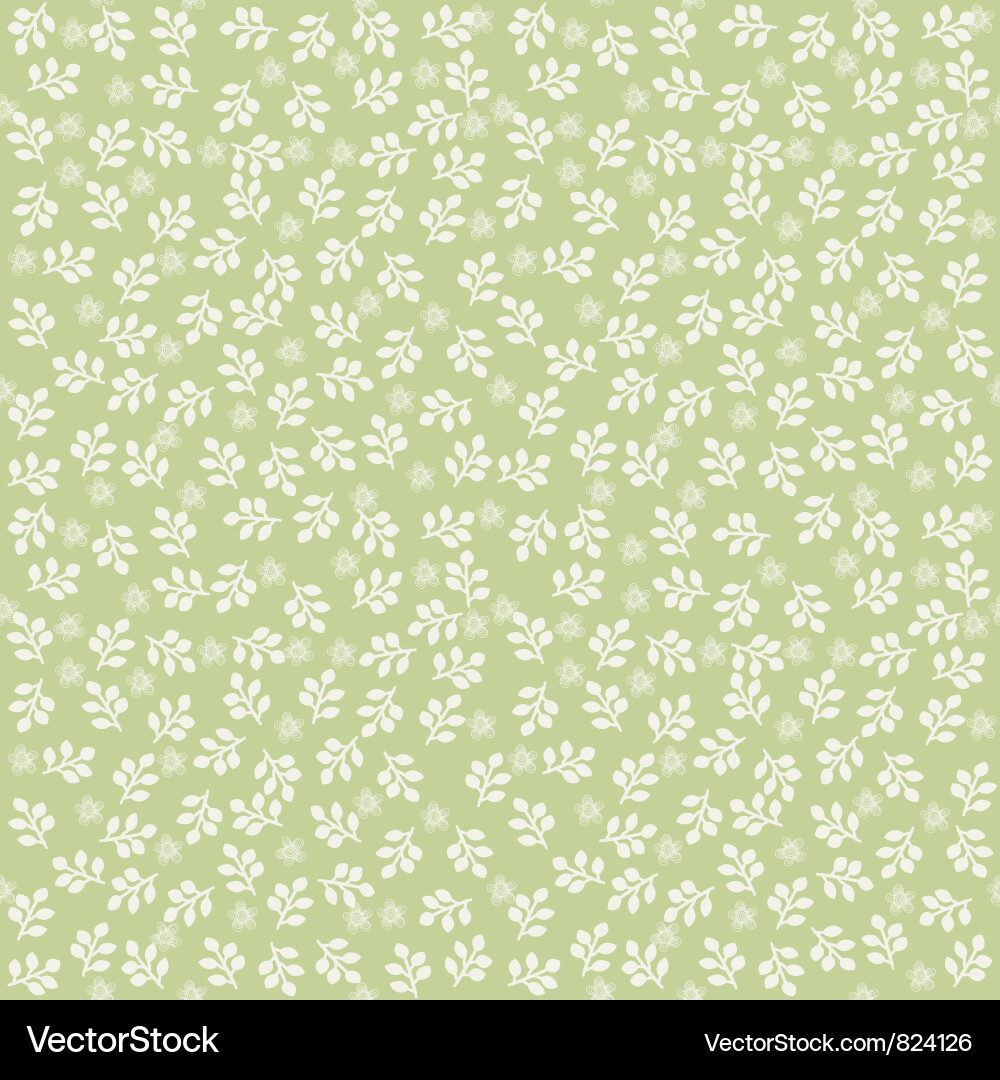 Foliage pattern Vector Image