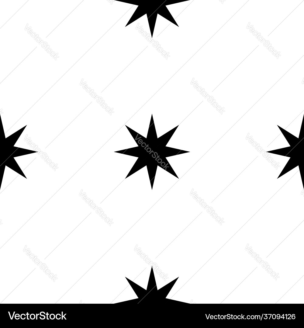 Repeatable seamless star shape pattern Repeatable seamless star shape pattern vector image