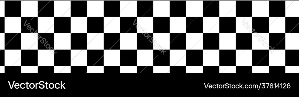 Wide format checkered pattern background Vector Image
