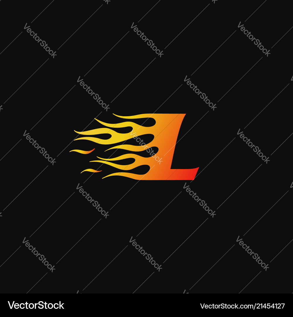 Letter L Fire Vector Images (over 140)