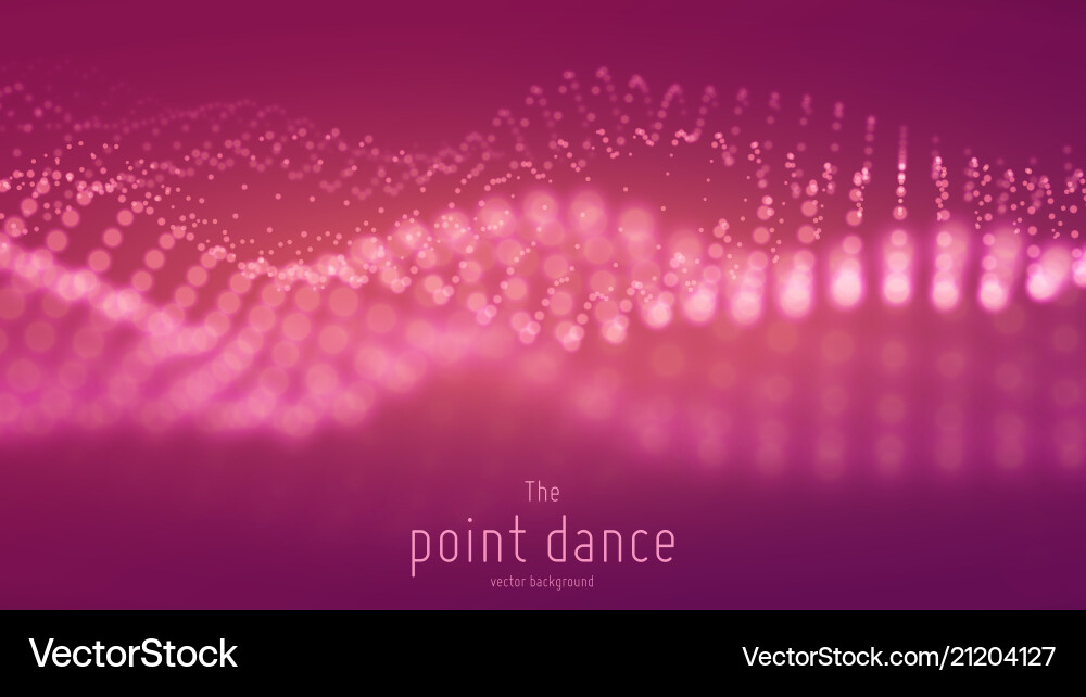 Data Burst - Particle Flow vector image