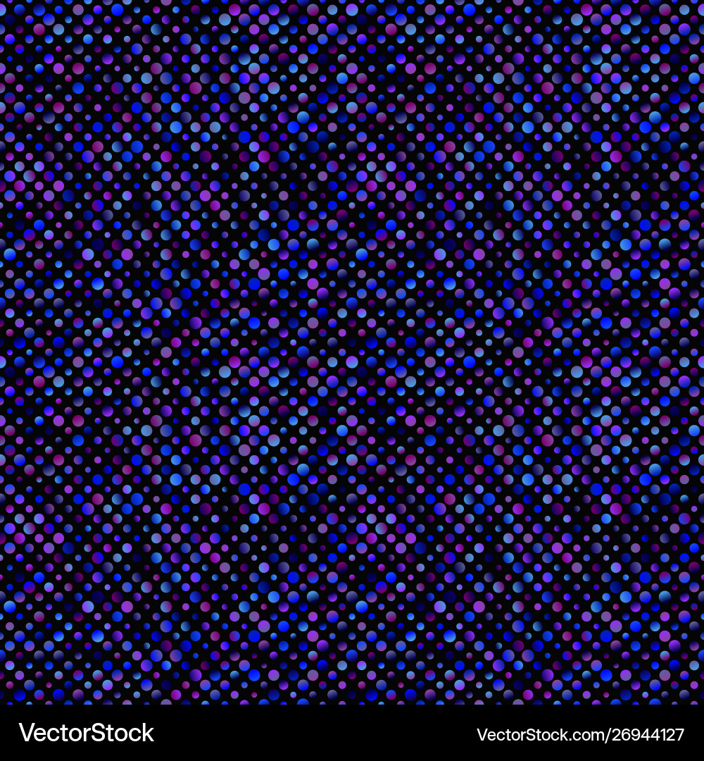 Gradient geometrical seamless random circle vector image