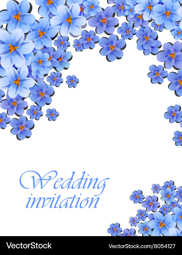 Greeting card watercolor can be used Vector Image
