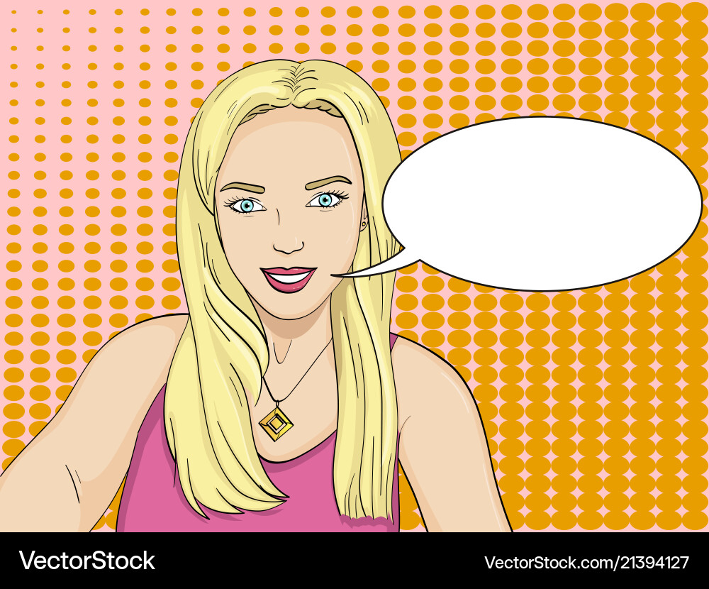 Pop art background rays of the sun young girl Pop art background rays of the sun young girl vector image