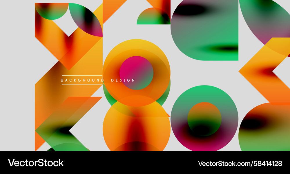 Abstract colorful shapes overlap modern design Abstract colorful shapes overlap modern design Vector Image