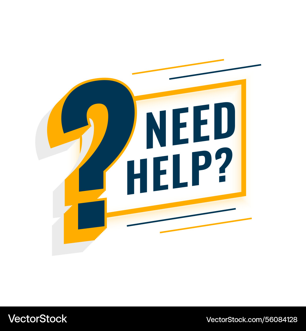 Stylish question mark sign background for web Stylish question mark sign background for web vector image