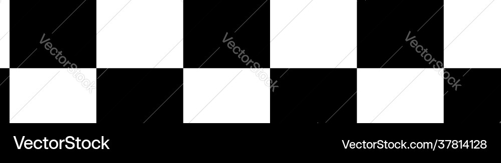 Wide format checkered pattern background Vector Image