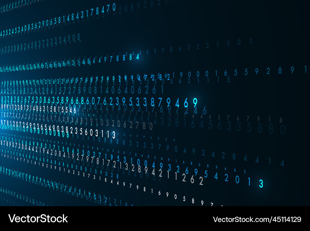 Big data transfer concepts in internet Big data transfer concepts in internet Vector Image