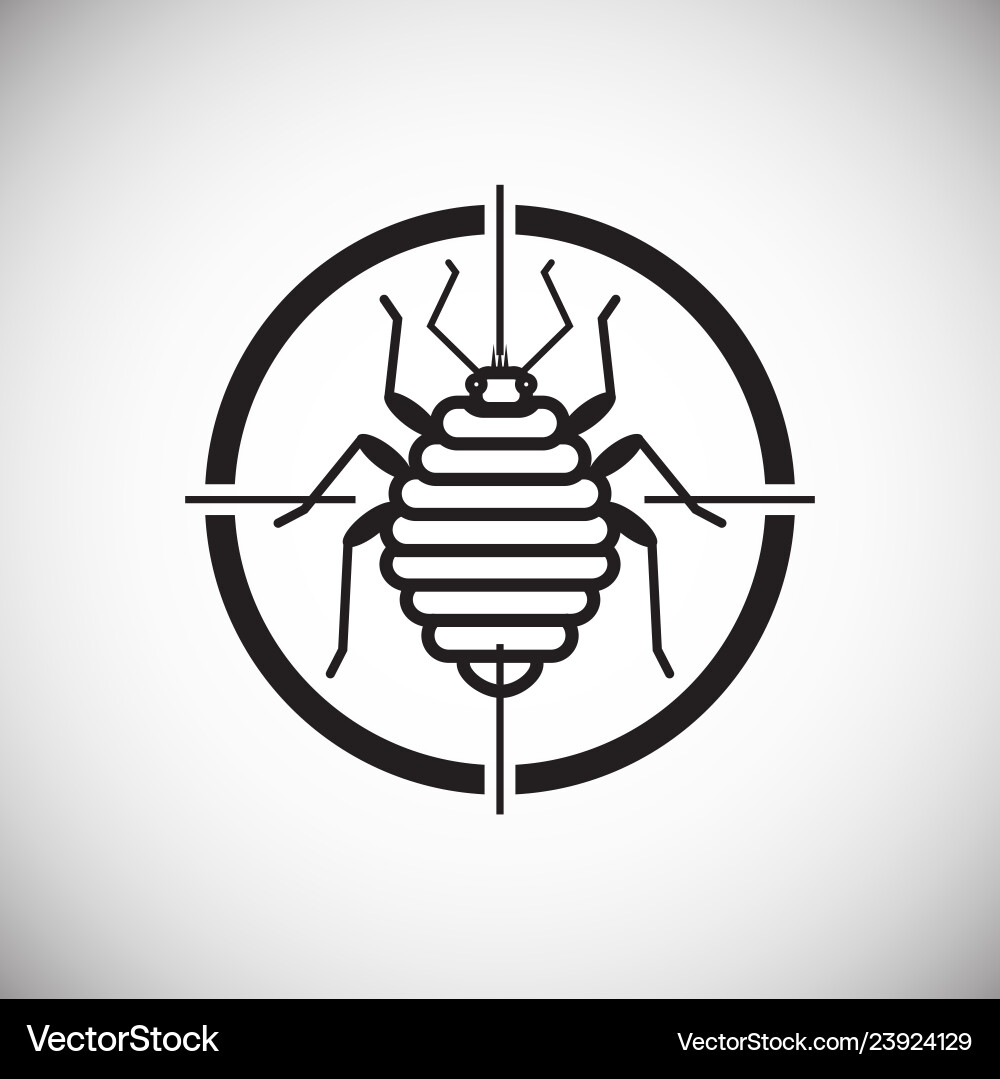 Debugging icon on white background for graphic Debugging icon on white background for graphic Vector Image
