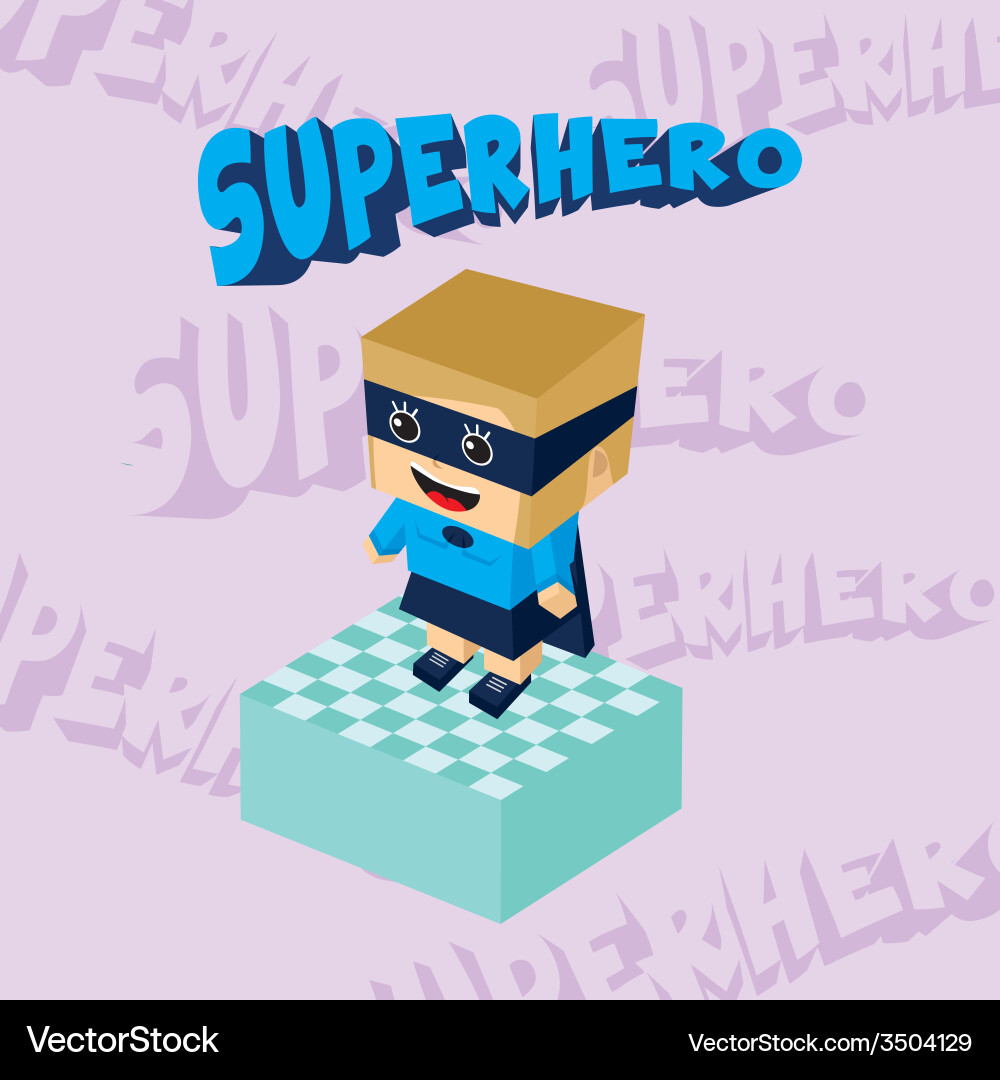 Hero character option game assets element vector image