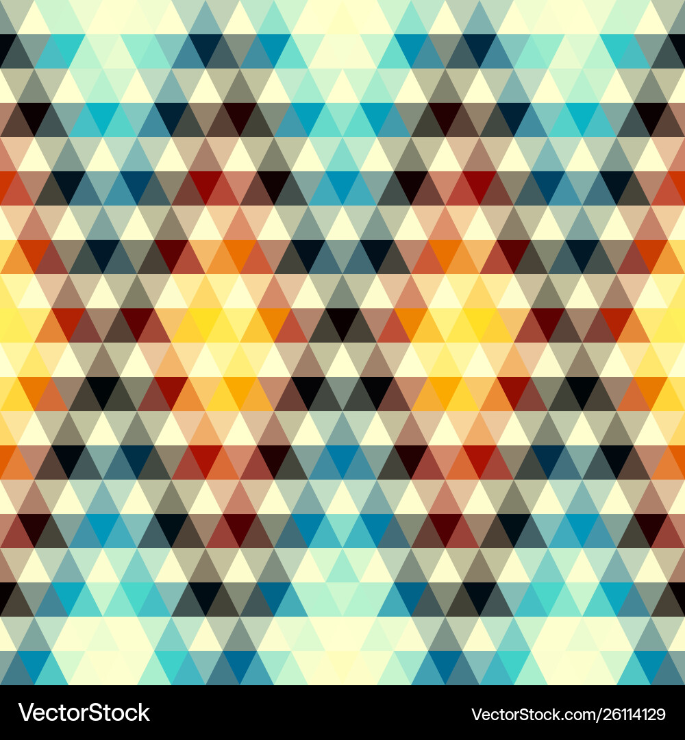 Seamless pattern background a triangles Seamless pattern background a triangles vector image