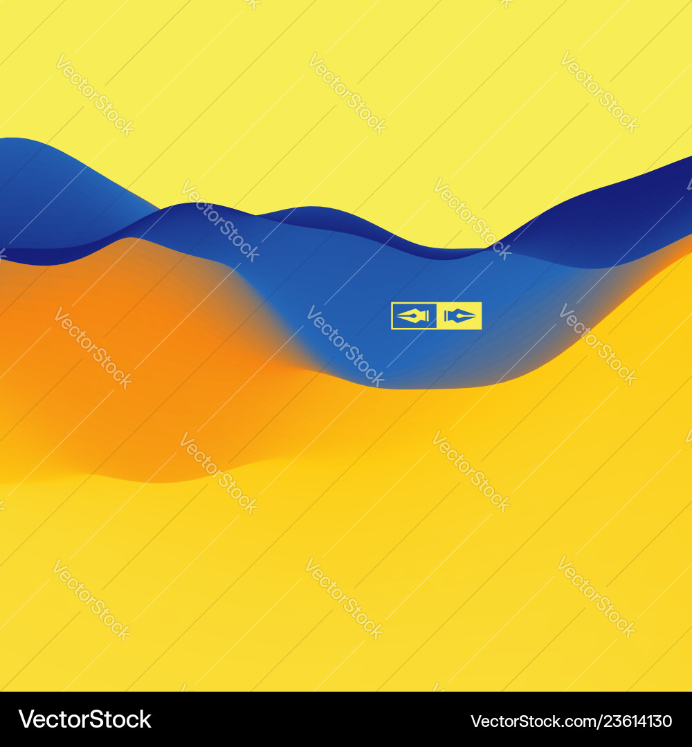 3d wavy background dynamic modern pattern 3d wavy background dynamic modern pattern Vector Image
