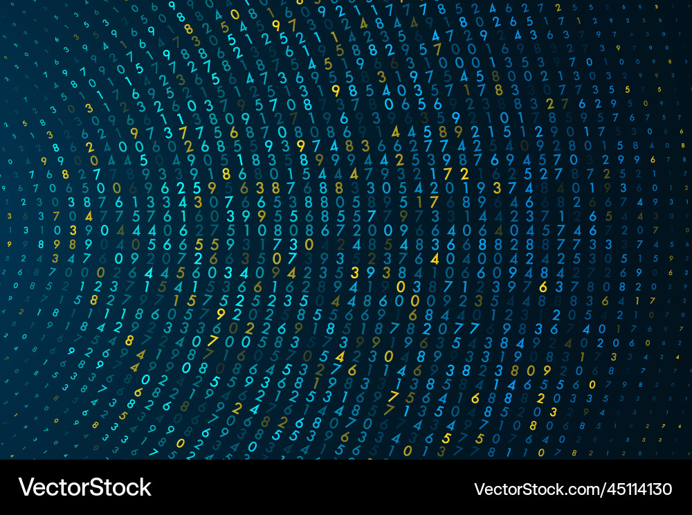 Big data transfer concepts in internet Big data transfer concepts in internet vector image