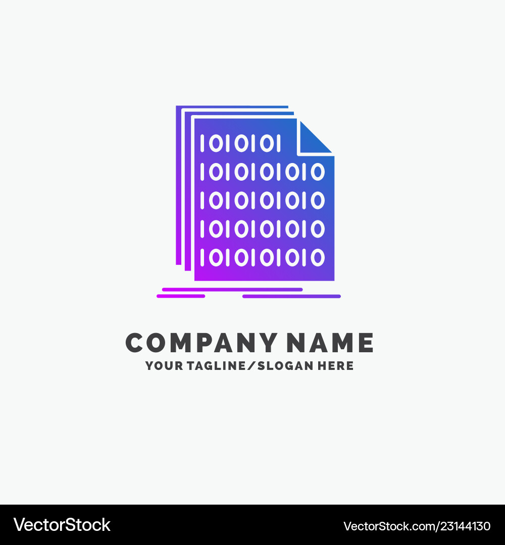 Bindcode-Codierung Daten Dokument lila Geschäft Bindcode-Codierung Daten Dokument lila Geschäft vektorbild