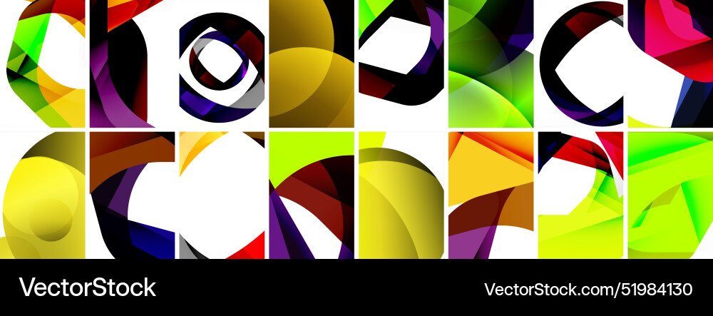 Collection of abstract background with waves Collection of abstract background with waves Vector Image