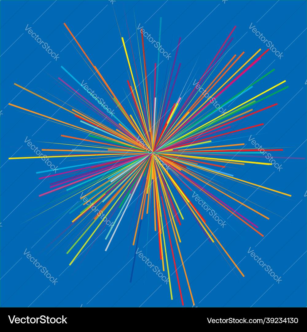 Radial radiating dynamic rays beams lines Radial radiating dynamic rays beams lines Vector Image