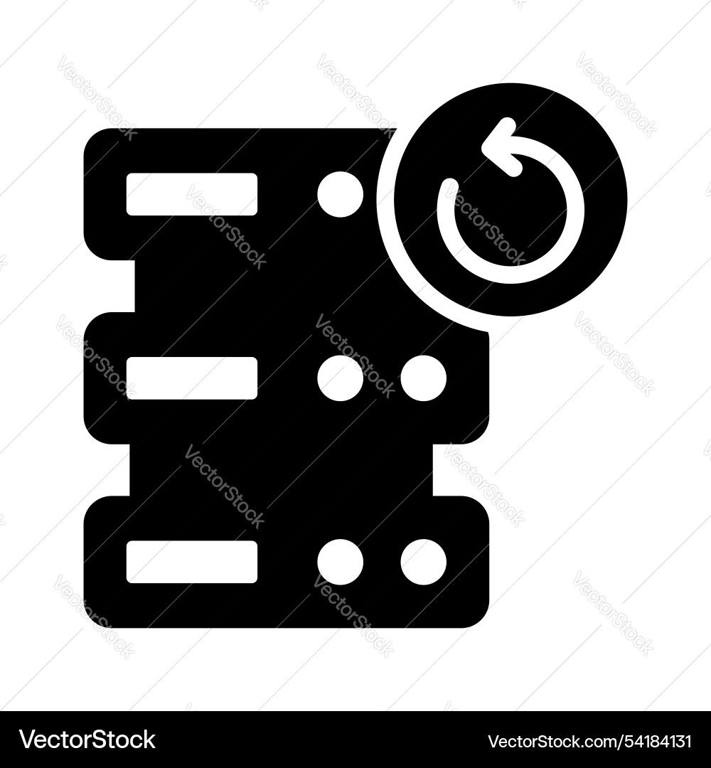Backup data vector image