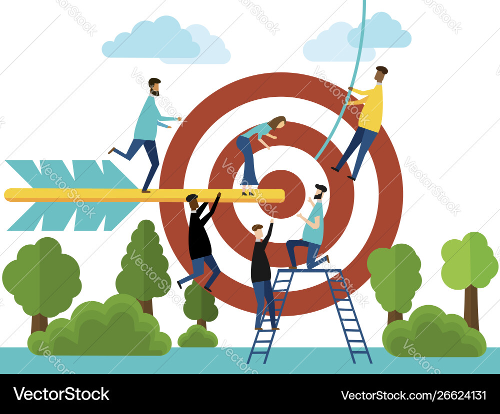 Business concept isolated on white background Business concept isolated on white background vector image