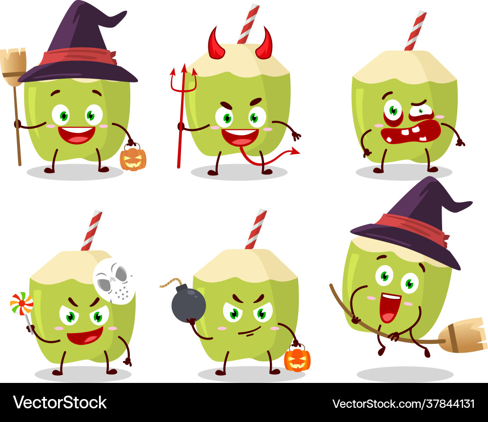 Halloween Ausdruck Emoticons mit Cartoon Halloween Ausdruck Emoticons mit Cartoon vektorbild