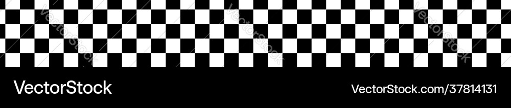 Wide format checkered pattern background Vector Image