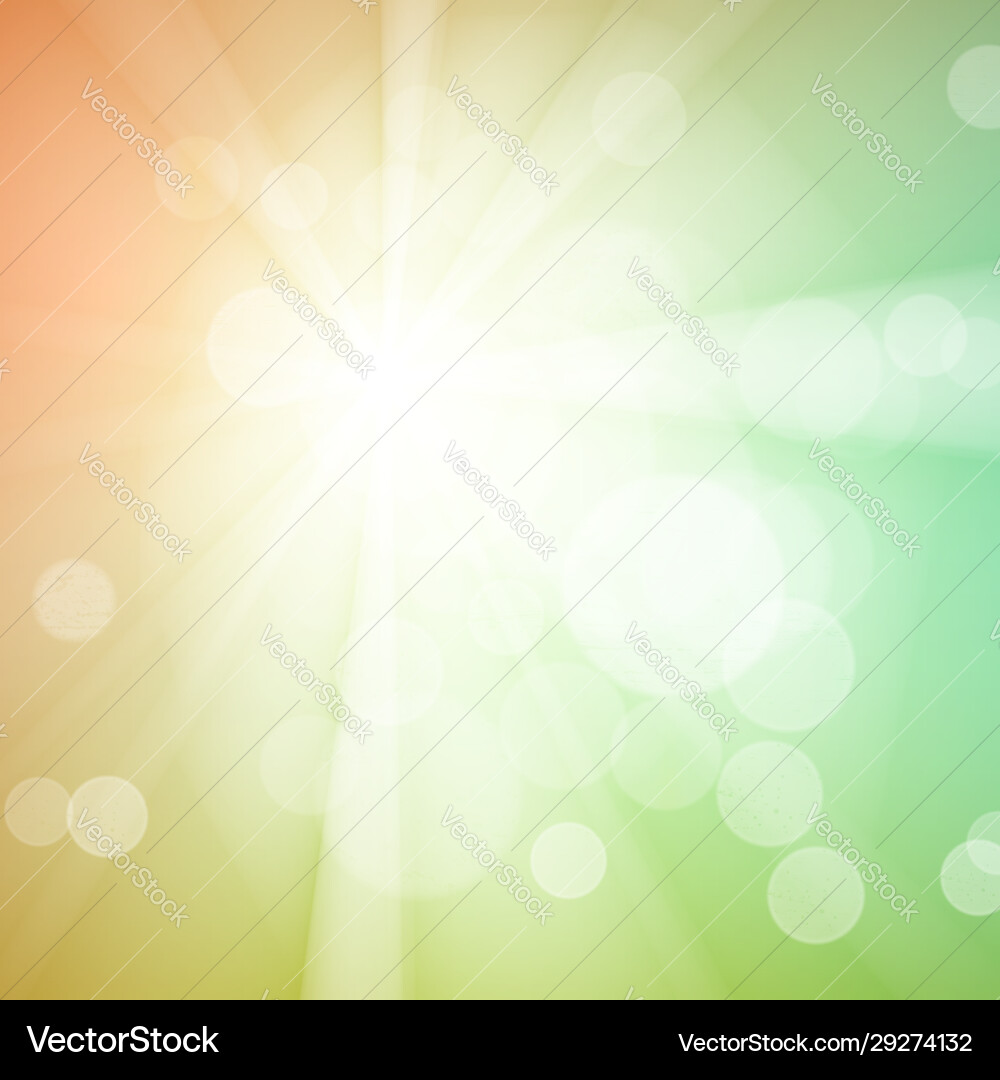 Abstract bokeh sparkles on blurred background Abstract bokeh sparkles on blurred background vector image
