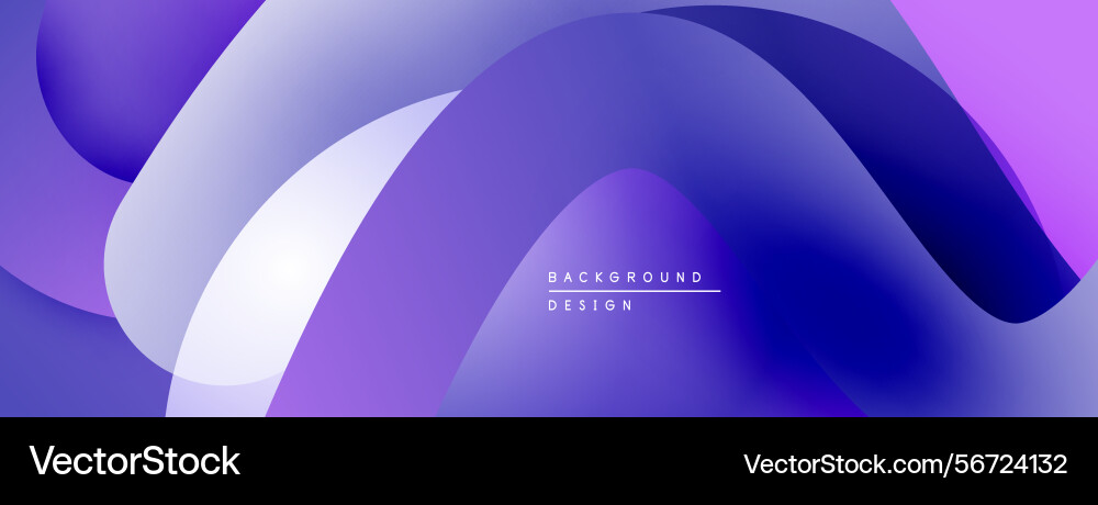 Abstract purple layers create dynamic background Vector Image