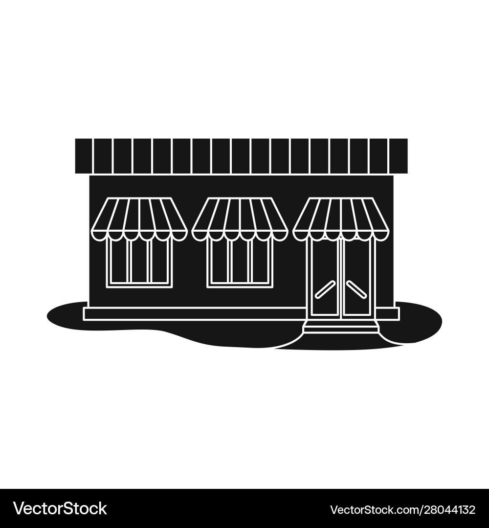Isolated object store and grocery icon set Vector Image