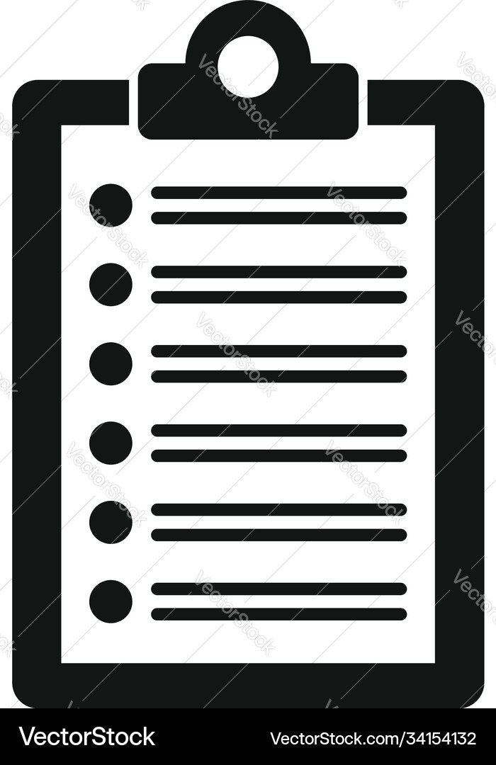 Library do list icon simple style Library do list icon simple style vector image