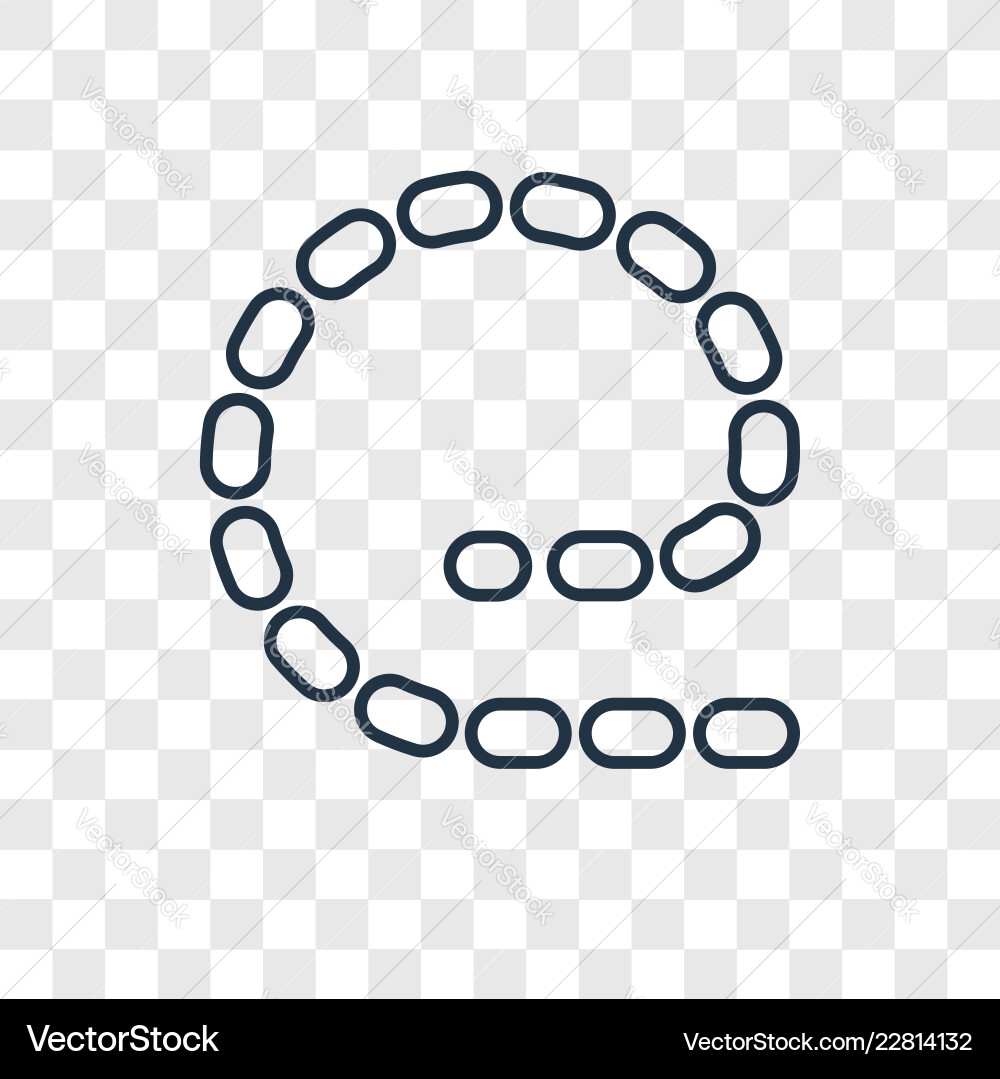 Loading concept linear icon isolated vector image