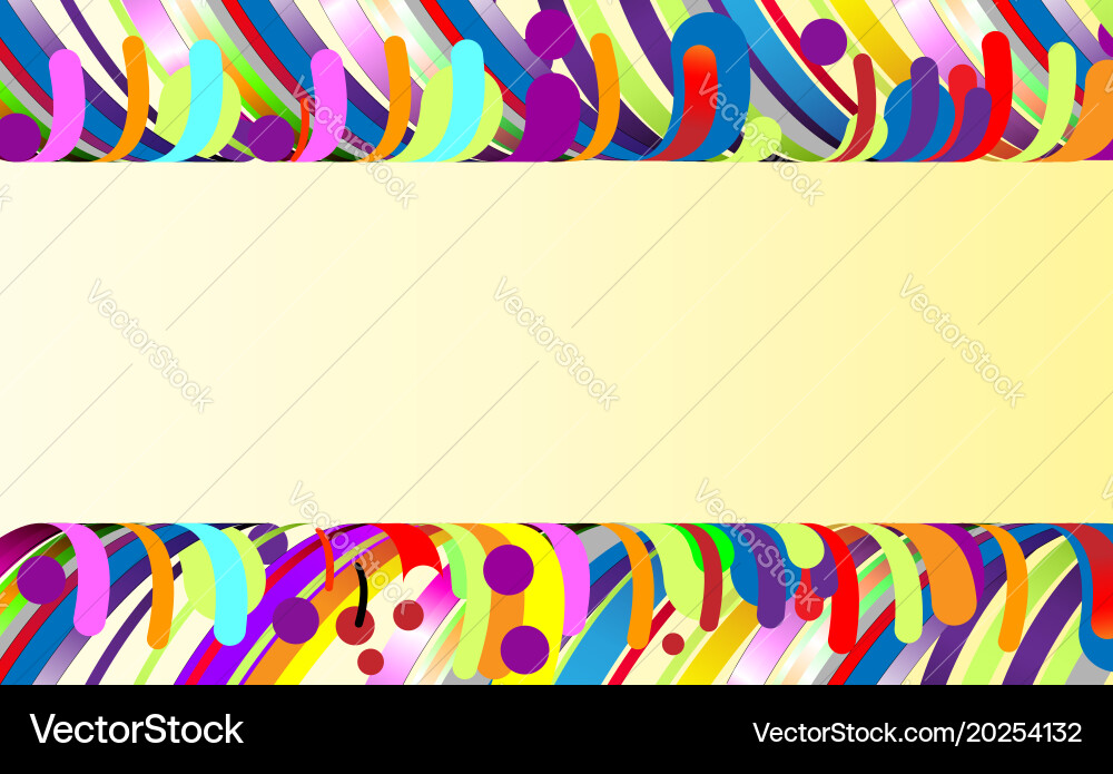 Modern abstract background frame composition made Vector Image