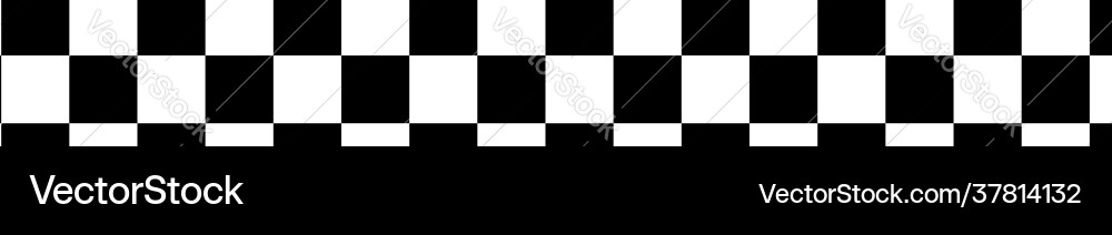 Wide format checkered pattern background Vector Image