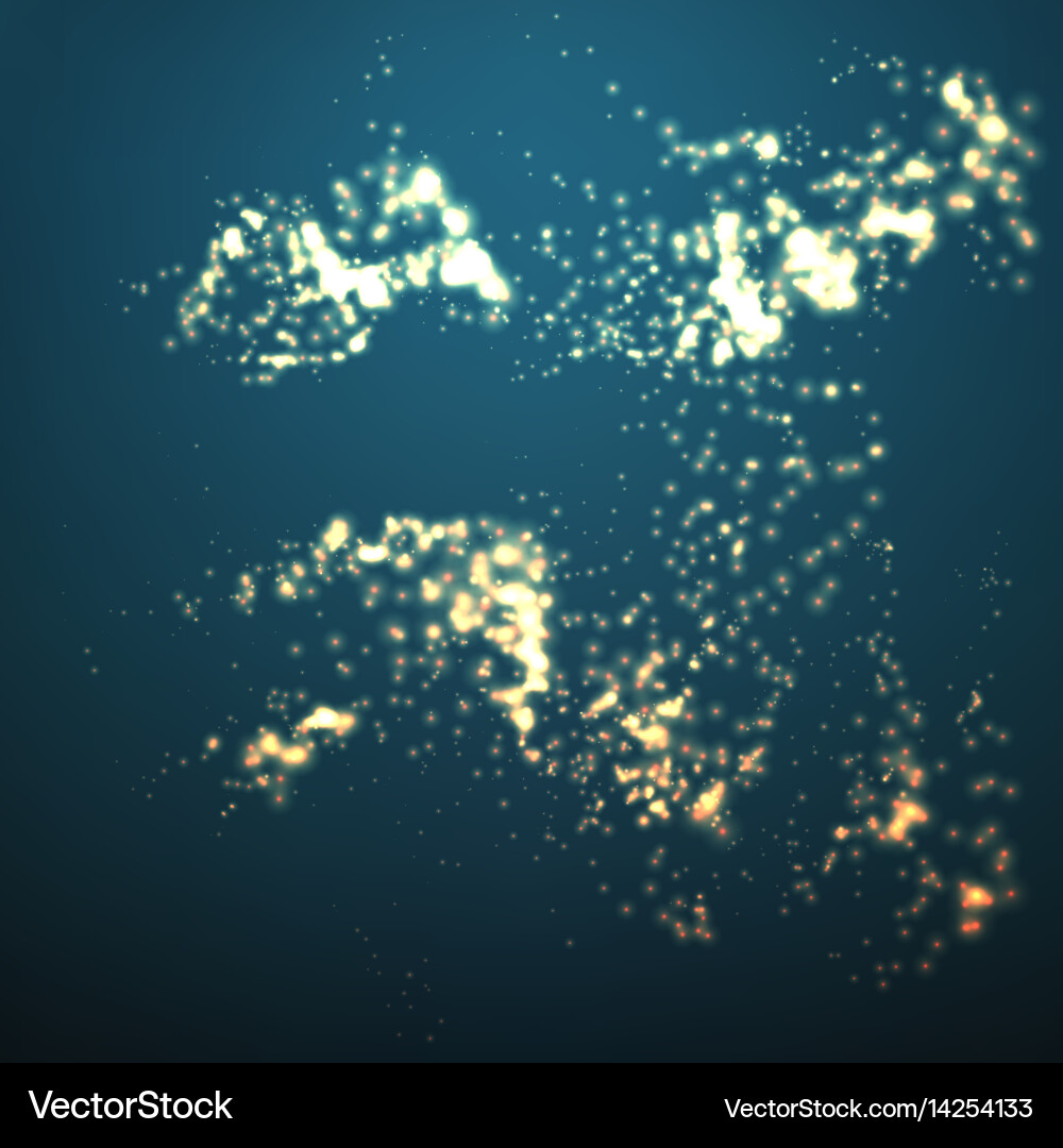 Abstract Mesh Particle Background vector image
