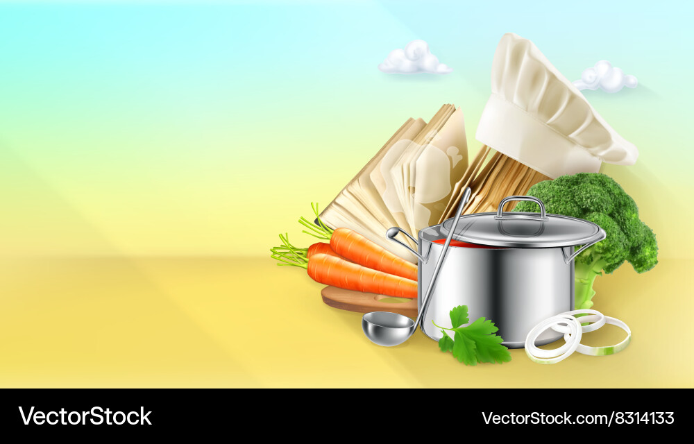 Cooking background Royalty Free Vector Image - VectorStock