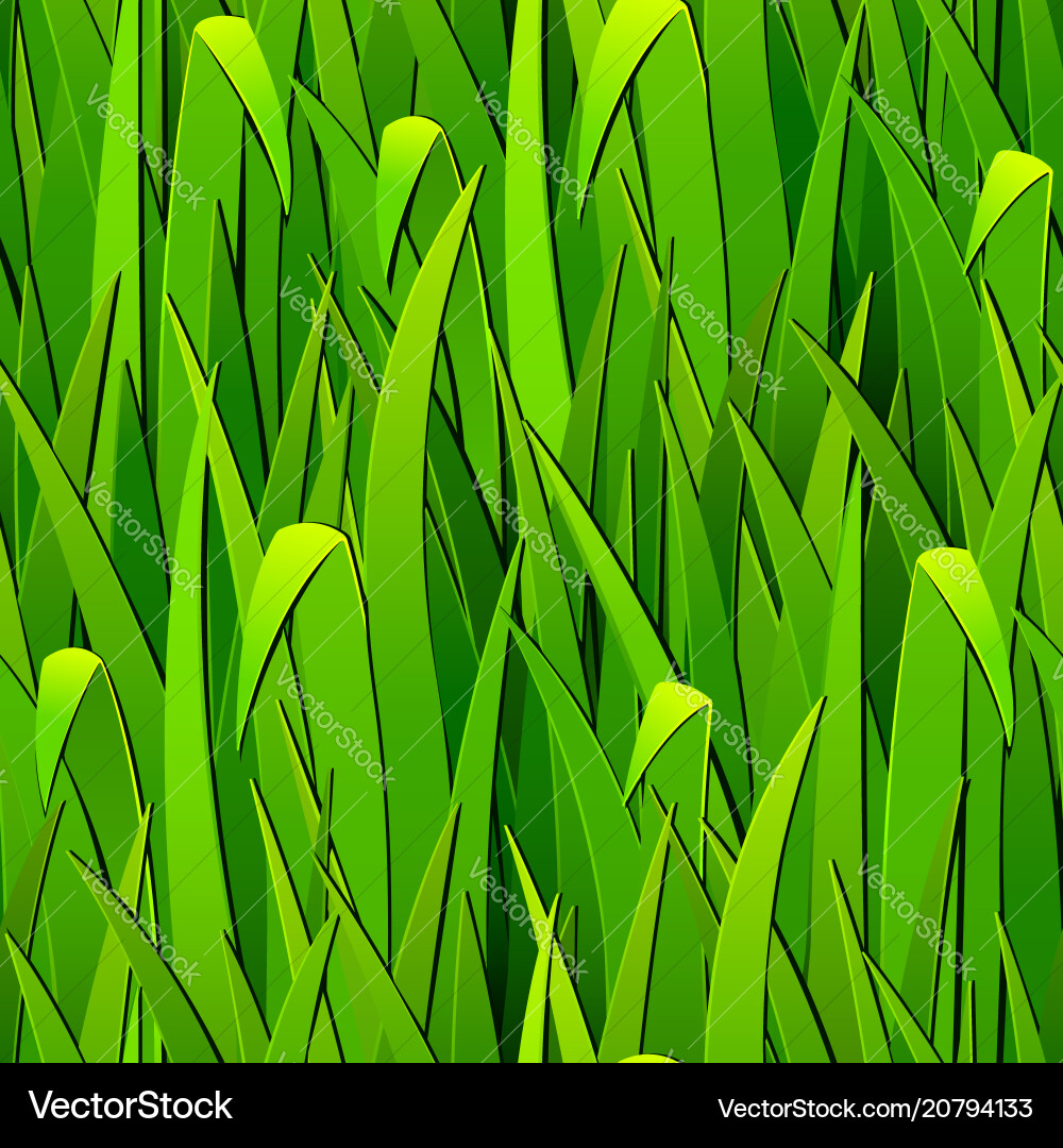 Green grass Royalty Free Vector Image - VectorStock