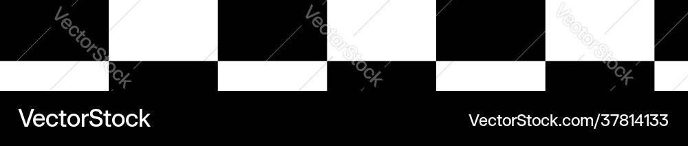 Wide format checkered pattern background Vector Image