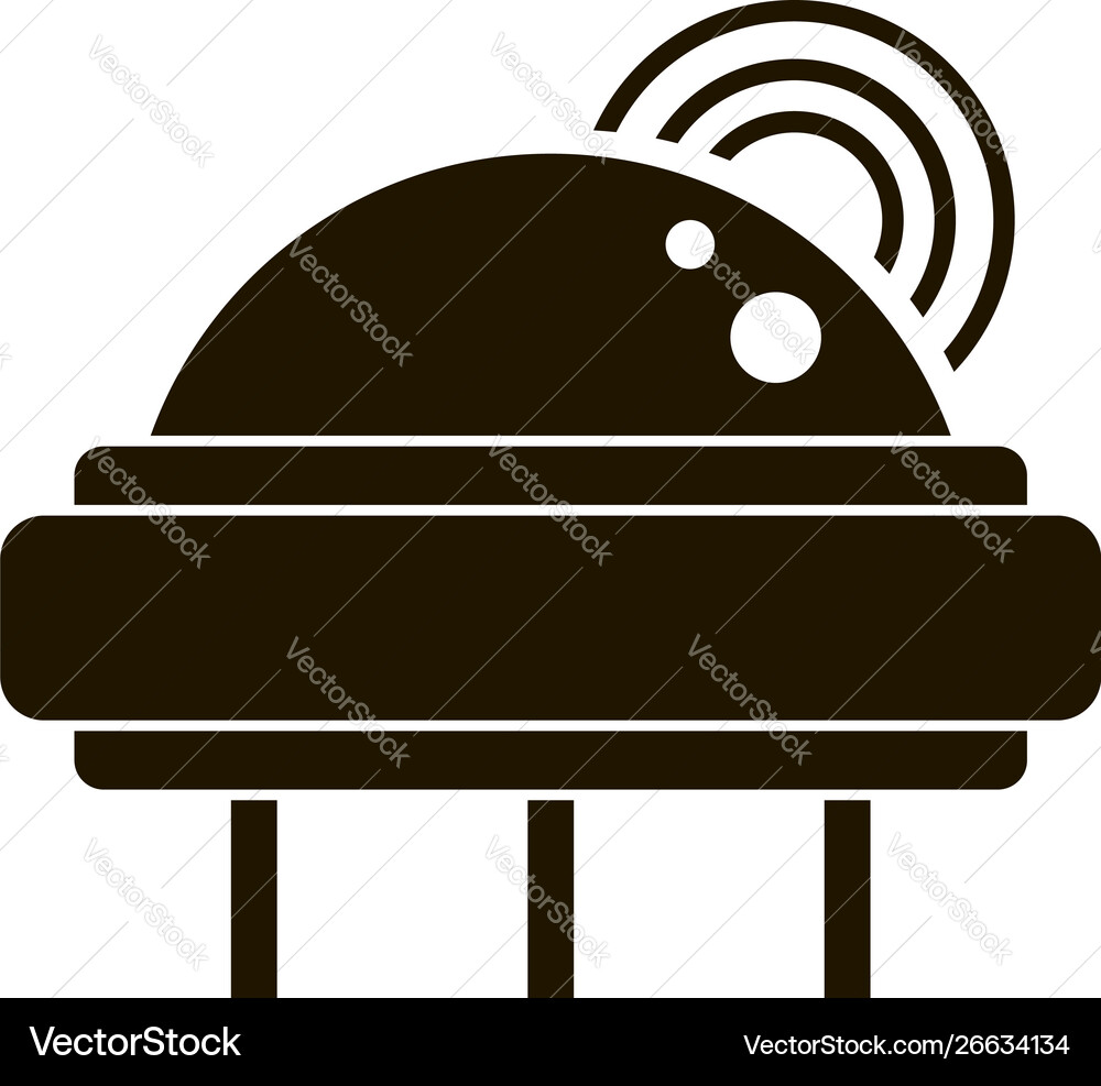 Motion sensor icon simple style Motion sensor icon simple style vector image