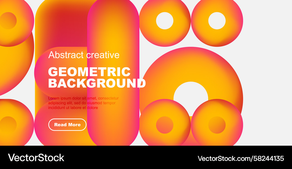 Dynamic Geometric Overlap Vector Image