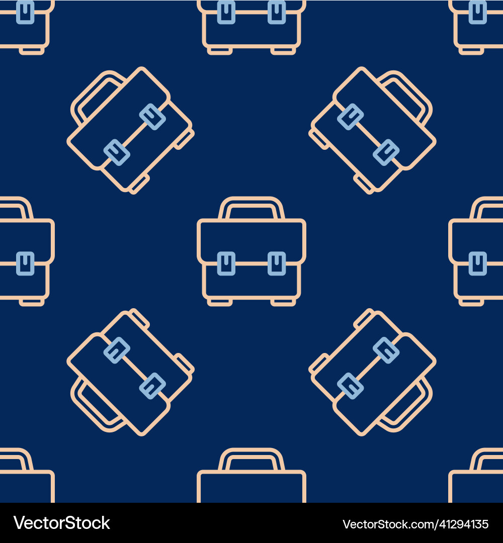 Line toolbox icon isolated seamless pattern Line toolbox icon isolated seamless pattern Vector Image