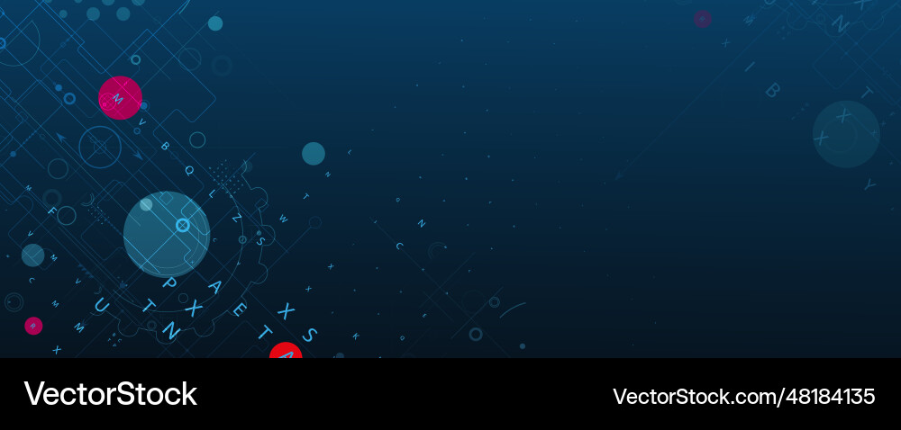 Quantum processing deep learning artificial Quantum processing deep learning artificial vector image