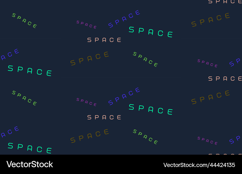 Seamless pattern made of colorful letters Seamless pattern made of colorful letters vector image