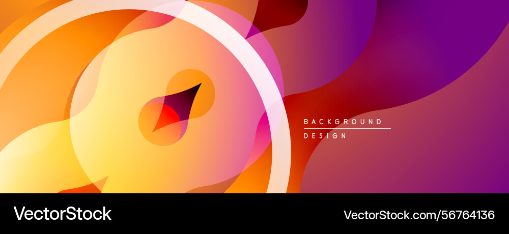 Abstract colorful background overlapping shapes Abstract colorful background overlapping shapes vector image