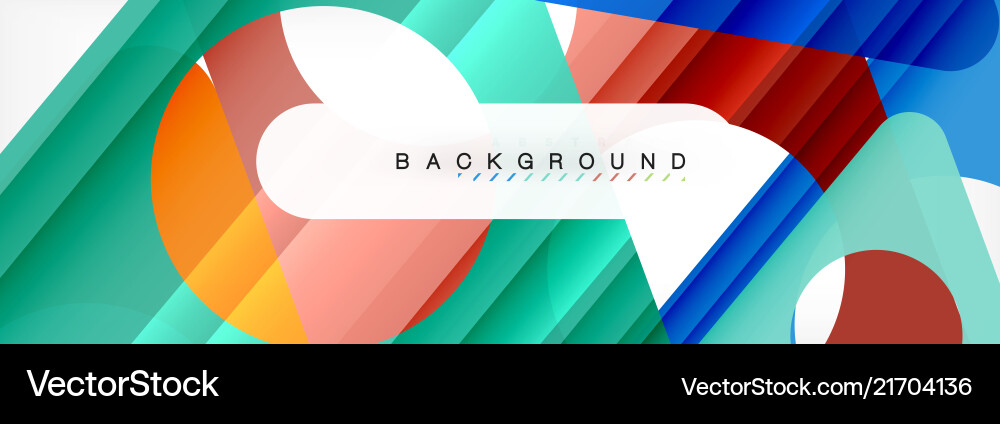 Abstract geometric background modern overlapping Vector Image