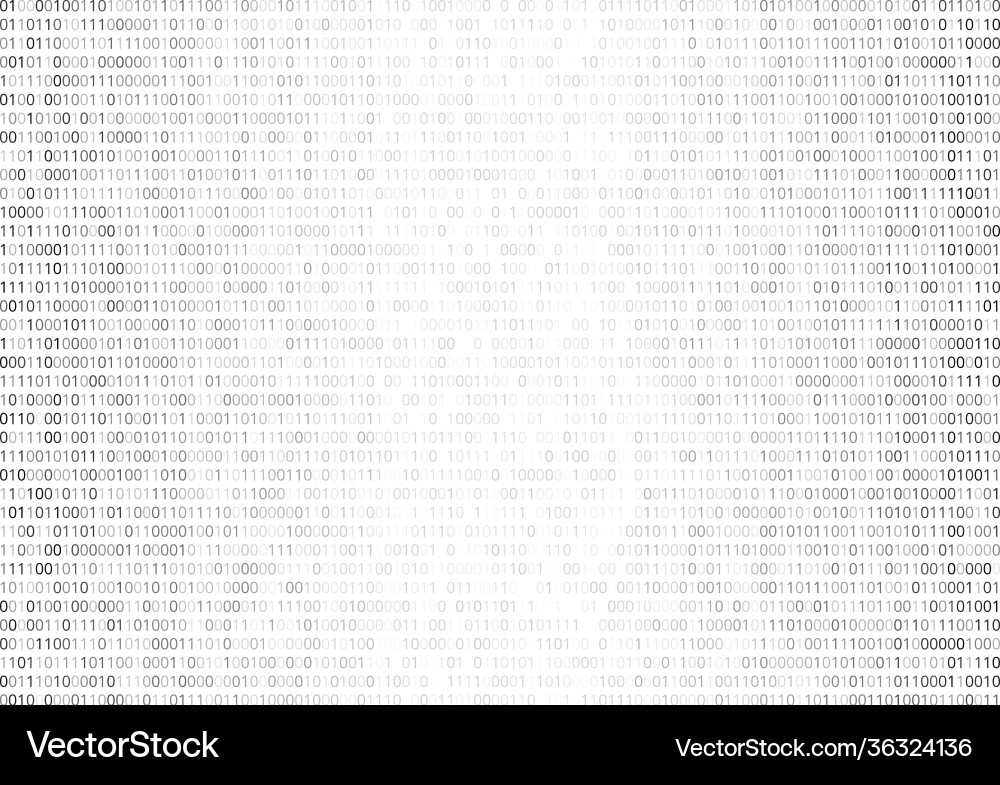 Binary code background Binary code background vector image