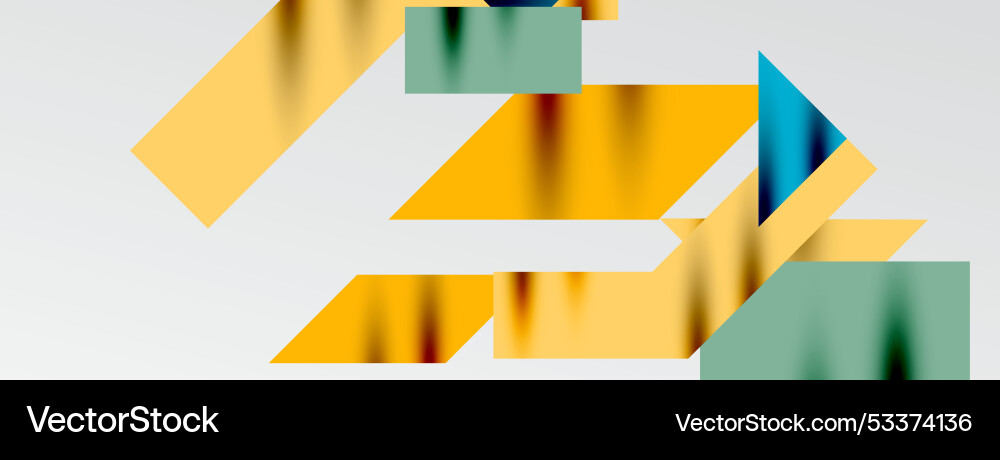 Dynamic lines and triangles Vector Image