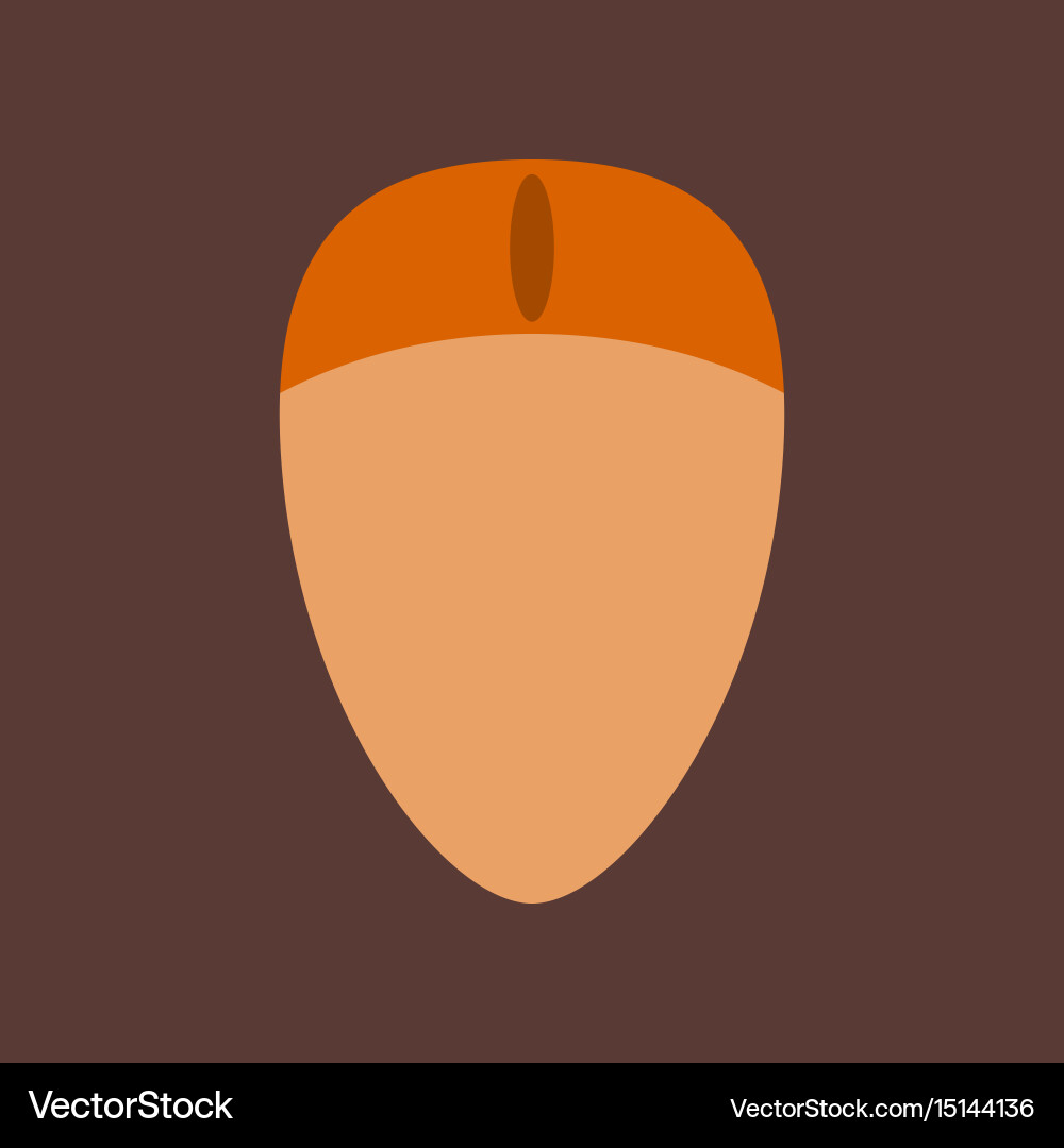 Technology gadget in flat design computer mouse Vector Image