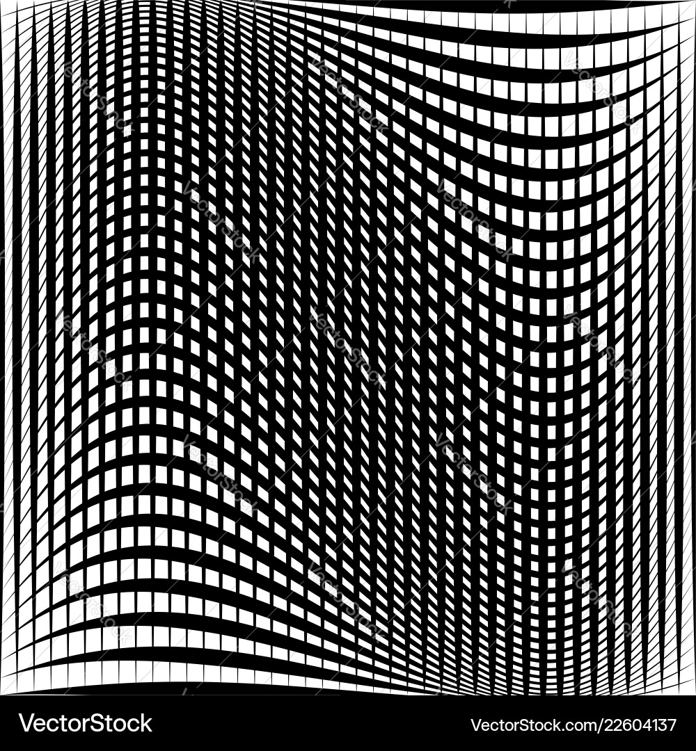 Distorted abstract grid mesh background Distorted abstract grid mesh background vector image