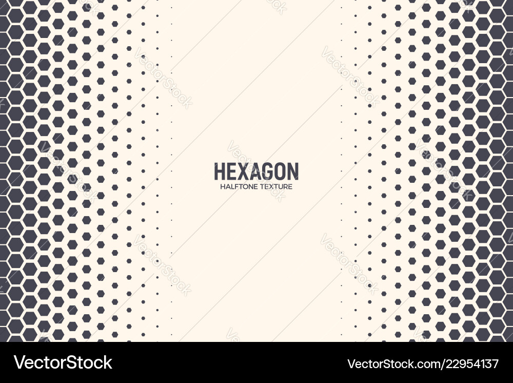 Hexagon abstract technology background Royalty Free Vector